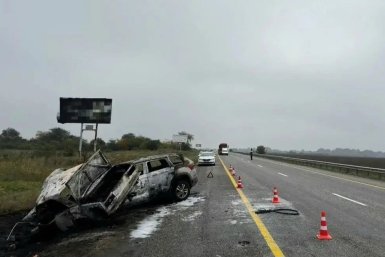 Два 19-летних парня погибли в ДТП с возгоранием машин на Ставрополье Госавтоинспекция Ставрополья
